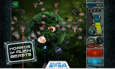Screenshots of the game Star Defender 3 Android phone, tablet.