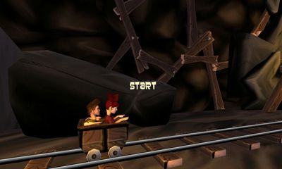 Captures d'écran du jeu Chariot de Mine: Mésaventure sur Android, une tablette.