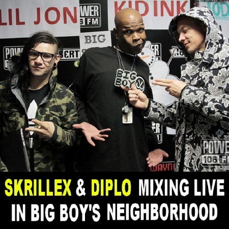 Skrillex & Diplo (Jack U) - Live @ BigBoy’s Neighborhood Power 106 (2014)