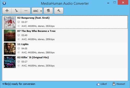 Mediahuman Audio Converter 1.3.2