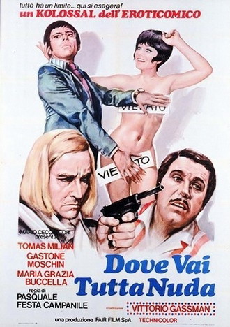 Куда ты идешь вся голая / Dove vai tutta nuda (1969) DVDRip-AVC от ExKinoRay | P2