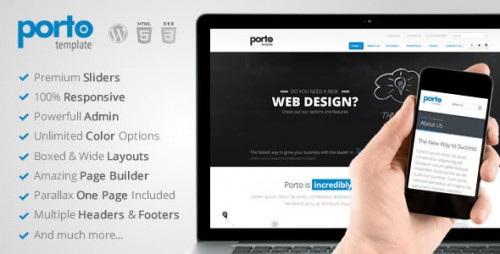 Download Porto v1.5.1 - Multipurpose Responsive WordPress Theme image