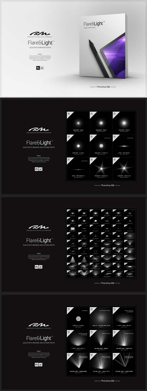 CreativeMarket RM Flare & Light
