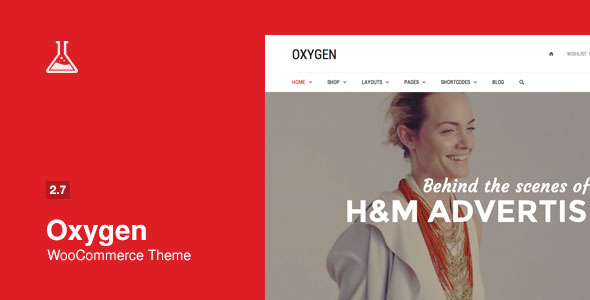 Oxygen v2.7 - WooCommerce WordPress Theme