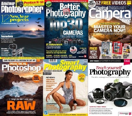 Photography Magazines - January 2 2015 (PDF + True)