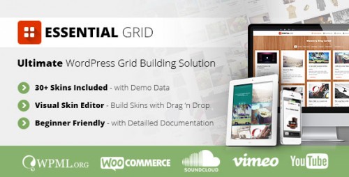 Nulled Essential Grid v2.0.1 - WordPress Plugin visual