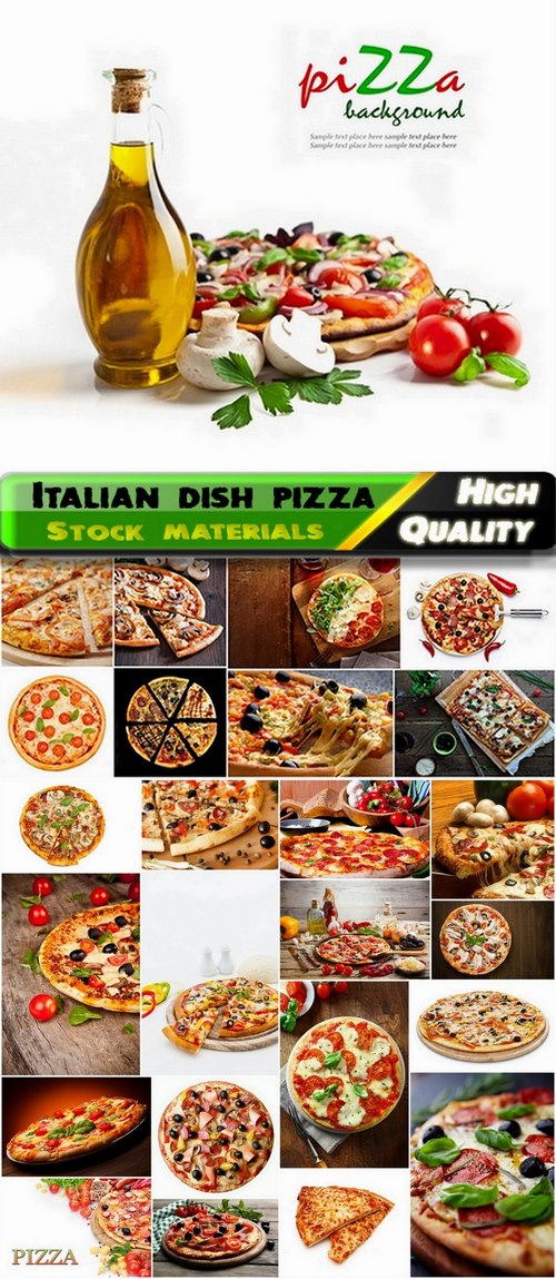 National Italian dish pizza Stock images - 25 HQ Jpg