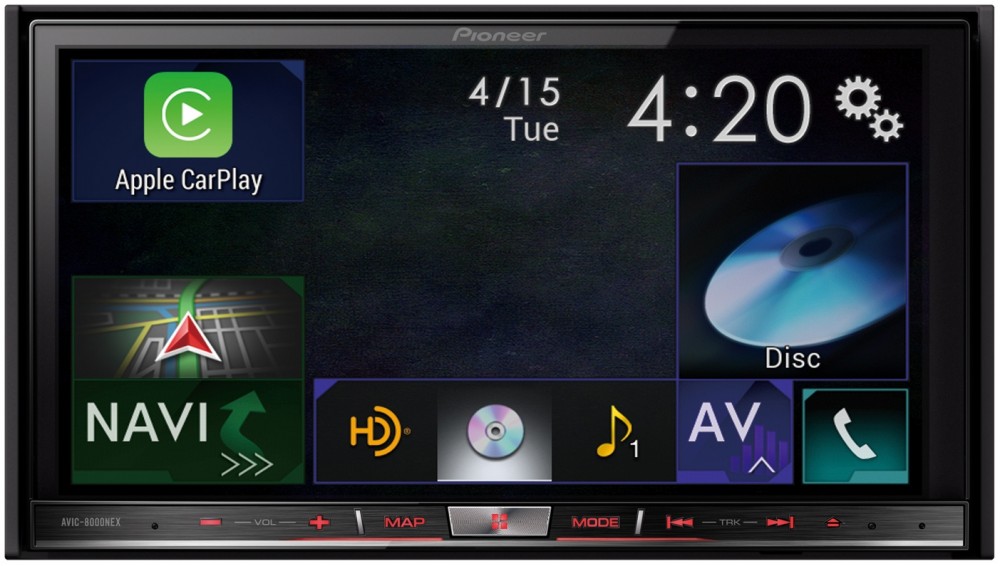 Компании Kenwood и Pioneer представили ресиверы с поддержкой CarPlay