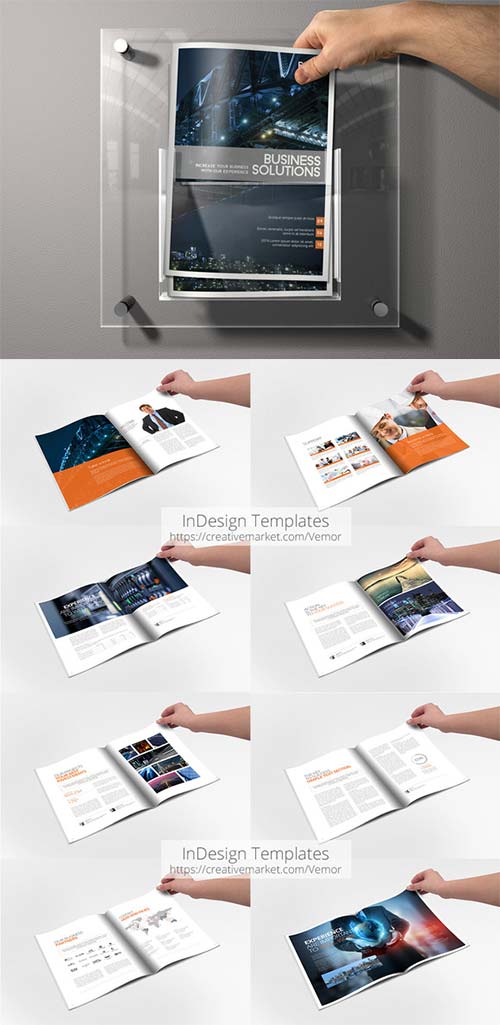CreativeMarket InDesign Business Brochure