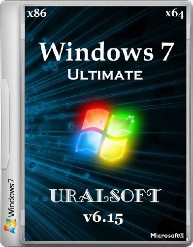 Windows 7 Ultimate UralSOFT v6.15 (x86/x64/2015/RUS)