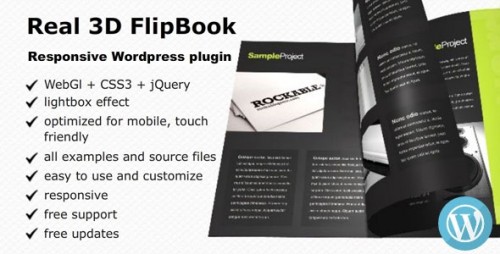 Download Real 3D FlipBook v1.4.4 - WordPress Plugin  