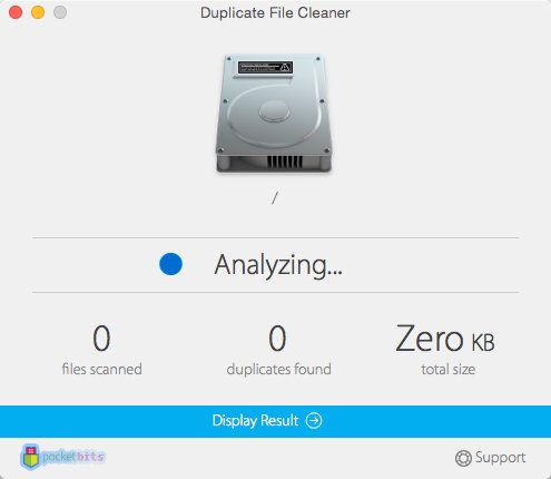 Duplicate File Cleaner - поиск и удаление дубликатов файлов в Mac OS X
