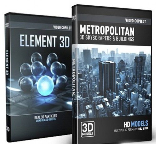 Video Copilot Element 3D v1.6 With Metropolitan Pack (Mac OSX)
