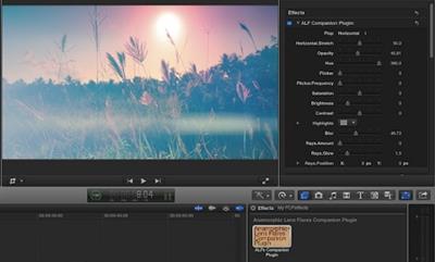 FCPeffects - Anamorphic Lens Flares 1.1 for Final Cut pro X