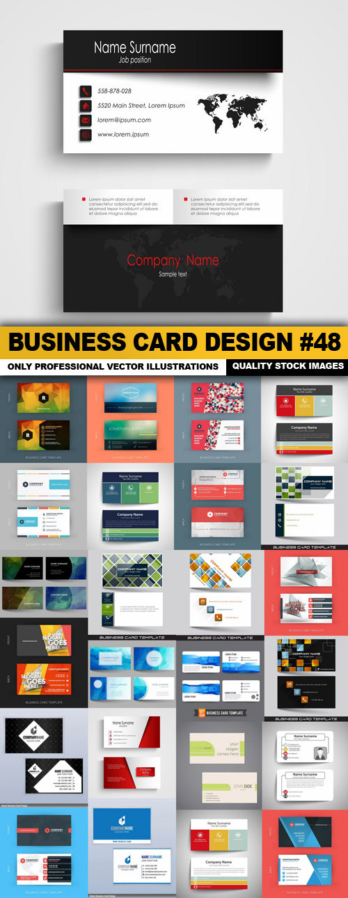 Business Card Design set 48