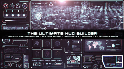 The Ultimate HUD Builder - Project for After Effects (Videohive)