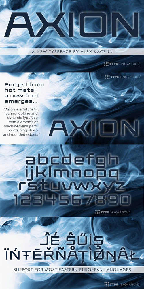 Axion Font Family