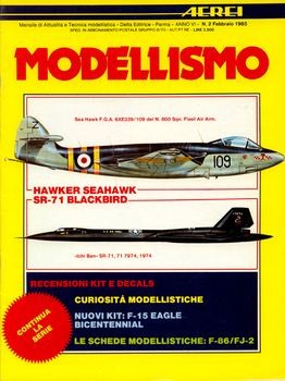 Aerei Modellismo 1985-02