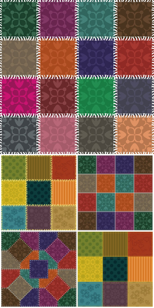 Texture, color vector backgrounds with patterns