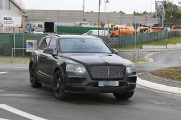 Компания Bentley проводит испытания «заряженной» версии Bentayga (ФОТО)