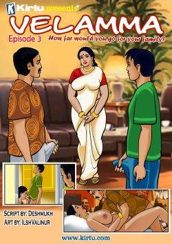 Velamma 03 - How far would you go for your family COMIC