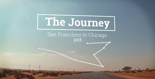 The Journey Map Slideshow - Project for After Effects (Videohive)