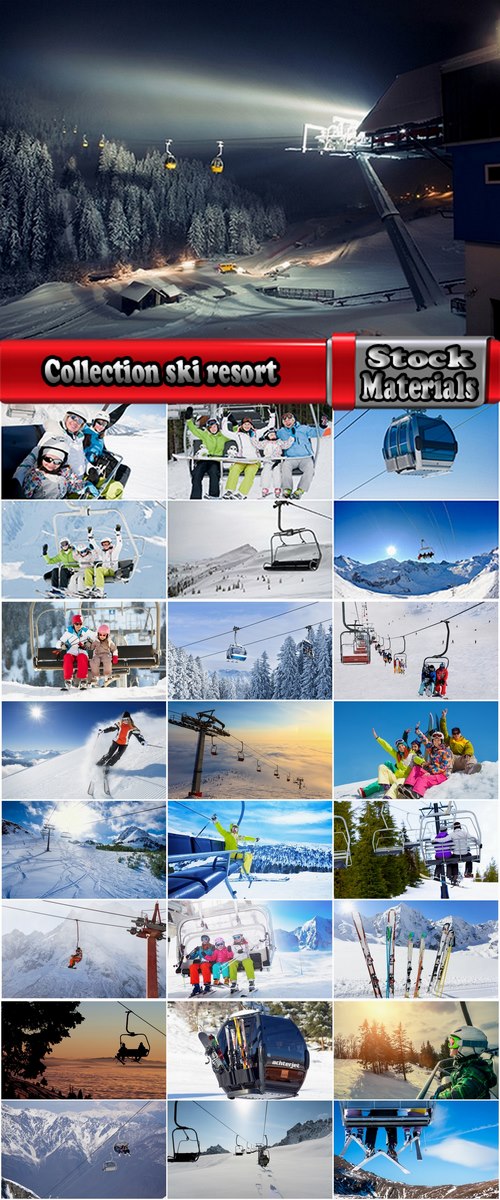 Collection ski resort skiing snowboarding skier funicular lift 25 HQ Jpeg