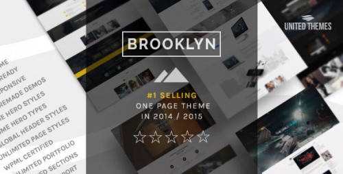 NULLED Brooklyn v3.0 - Creative One Page Multi-Purpose Theme product