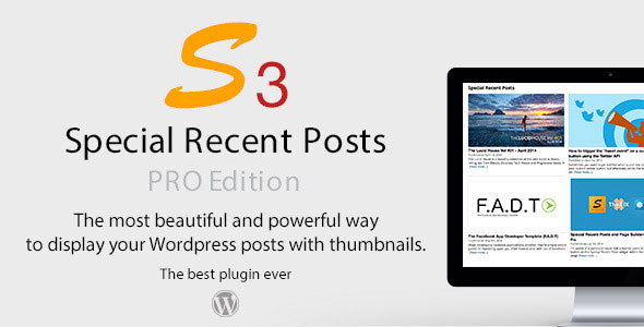 Nulled CodeCanyon - Special Recent Posts PRO Edition v3.0.8 - WordPress Plugin
