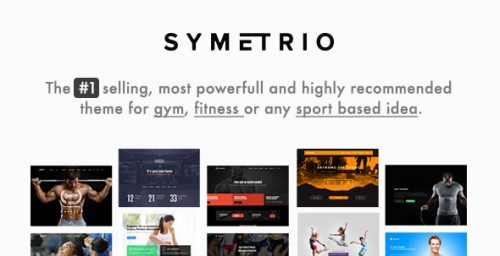 [GET] Symetrio v4.5 - Gym & Fitness WordPress Theme product snapshot