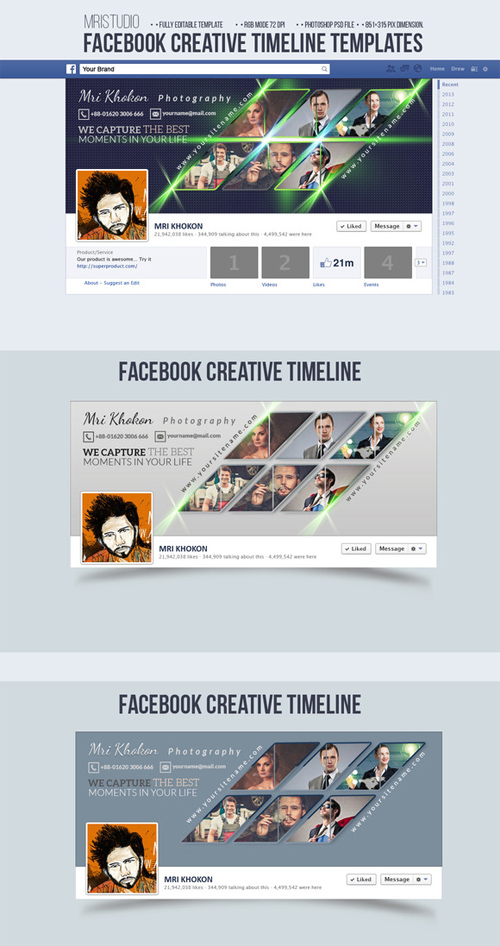 CM - Facebook Creative Timeline Cover 467846
