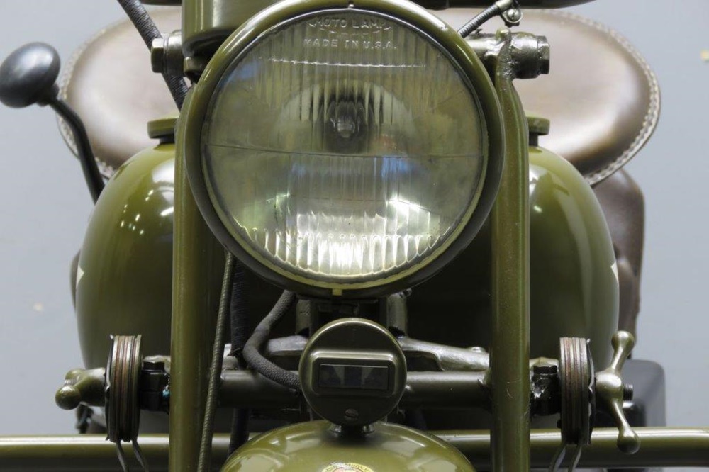 Военный мотоцикл Indian 1941 1941