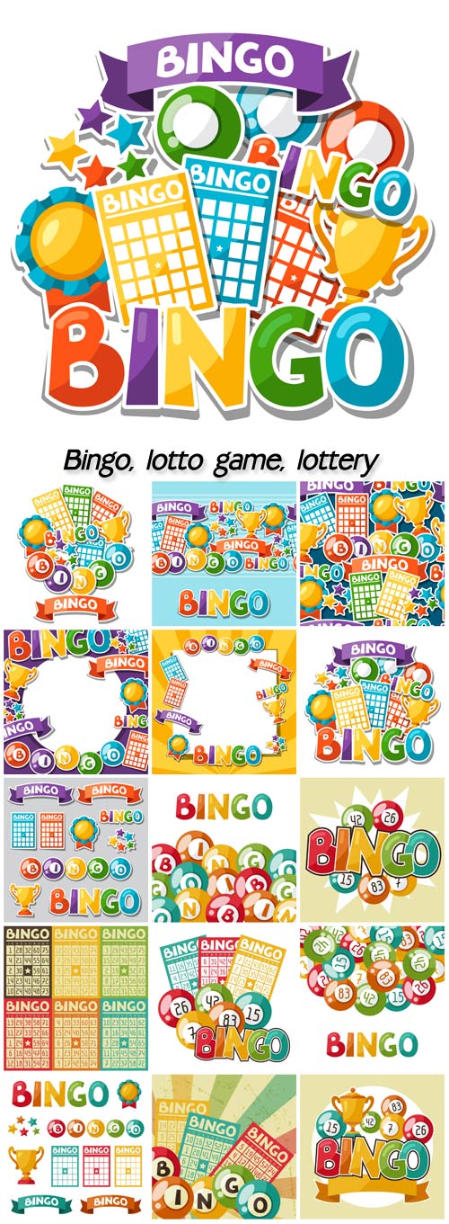 Bingo, lotto game, lottery