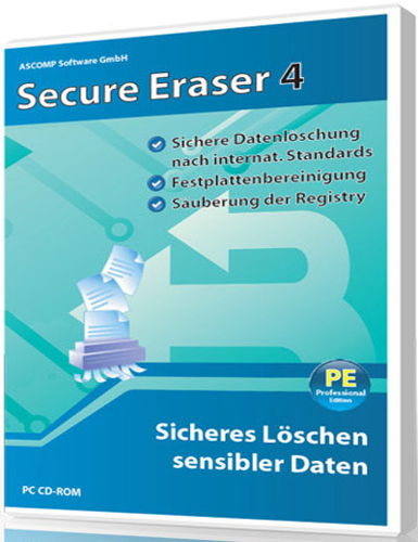 ASCOMP Secure Eraser 5.000 + Portable