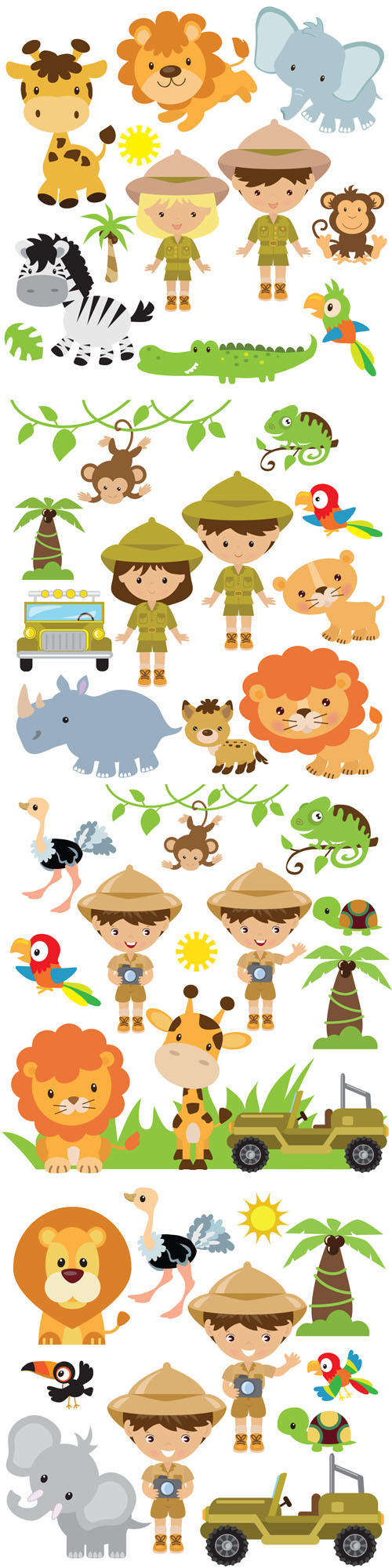 Safari illustration - Vectors