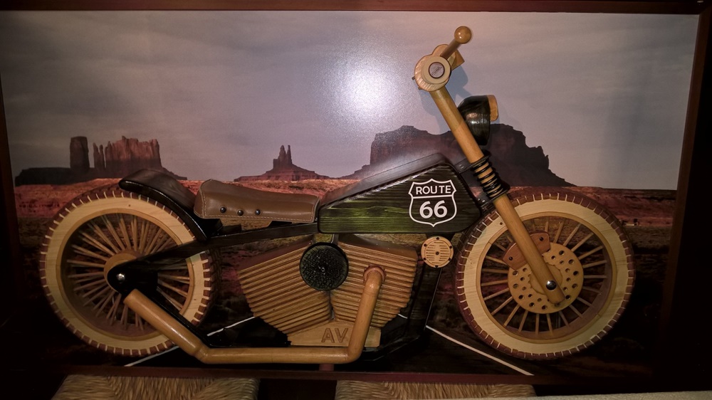 Мотоискусство Джузеппе Каретти - деревянные мотоциклы