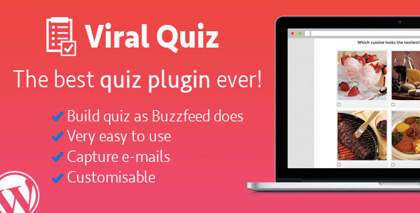 Wordpress Viral Quiz v1.88 - BuzzFeed Quiz Builder