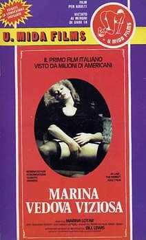 Marina Vedova Viziosa / Return of the Swedish Aunt (Bill Lewis (Luigi Grosso)) [1985 ., Oral, Anal, Facial, MILFs]