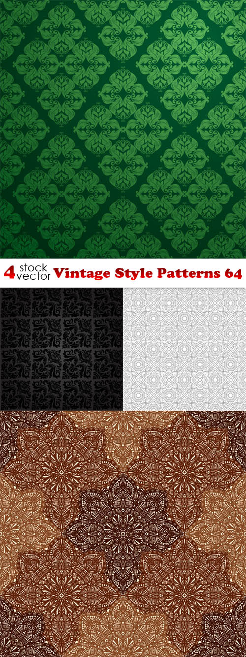 Vectors - Vintage Style Patterns 64
