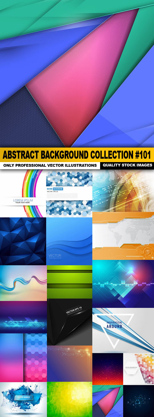 Abstract Background Collection #101 - 20 Vector