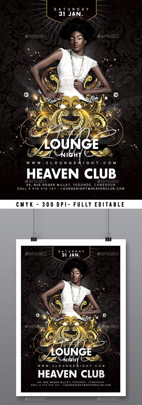 Graphicriver - Lounge Party Flyer 14516276