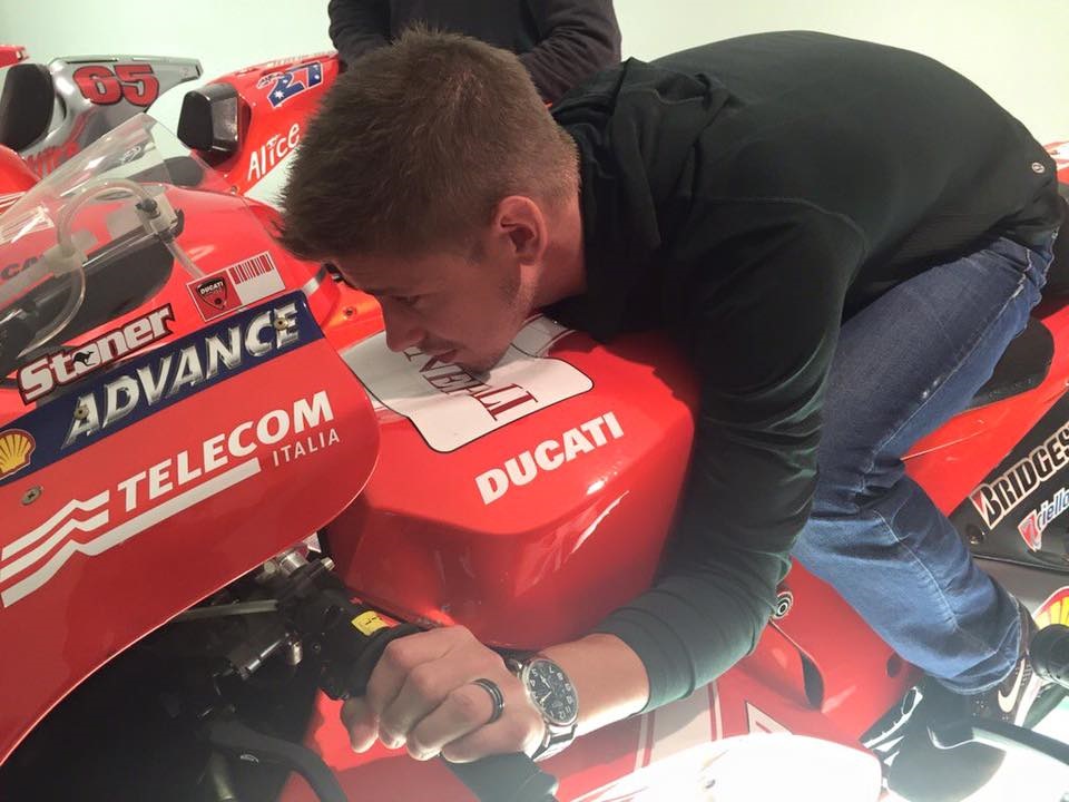 Кейси Стоунер приступил к тестам Ducati