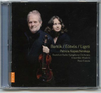 Patricia Kopatchinskaja (violin) - Bartok, Eötvös, Ligeti (Frankfurt Radio Symphony Orchestra, Ensemble Modern, Peter Eötvös) , 2CD / 2012 Naïve