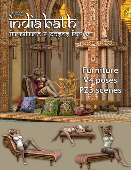 India Furniture & V4 poses