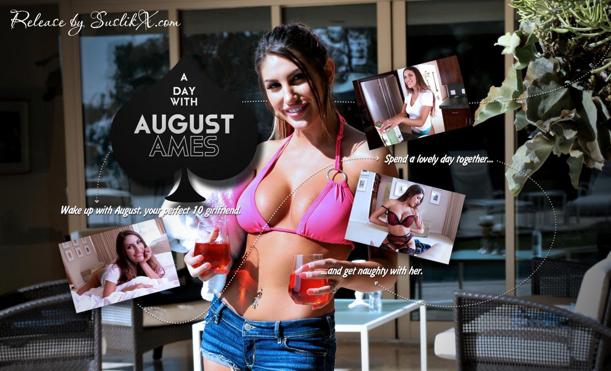 lifeselector - A Day with August Ames (lifeselector.com/SuslikX) [uncen] [eng]