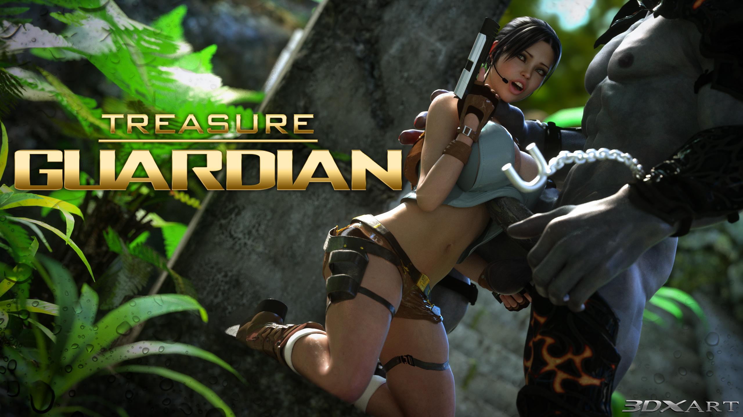 3DXART - Treasure Gaurdian  Tomb  Raider