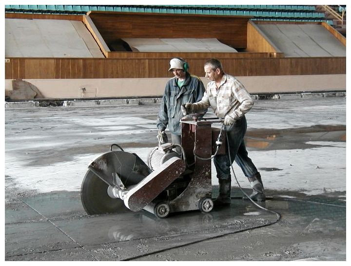 Основные способы демонтажа бетонного пола
