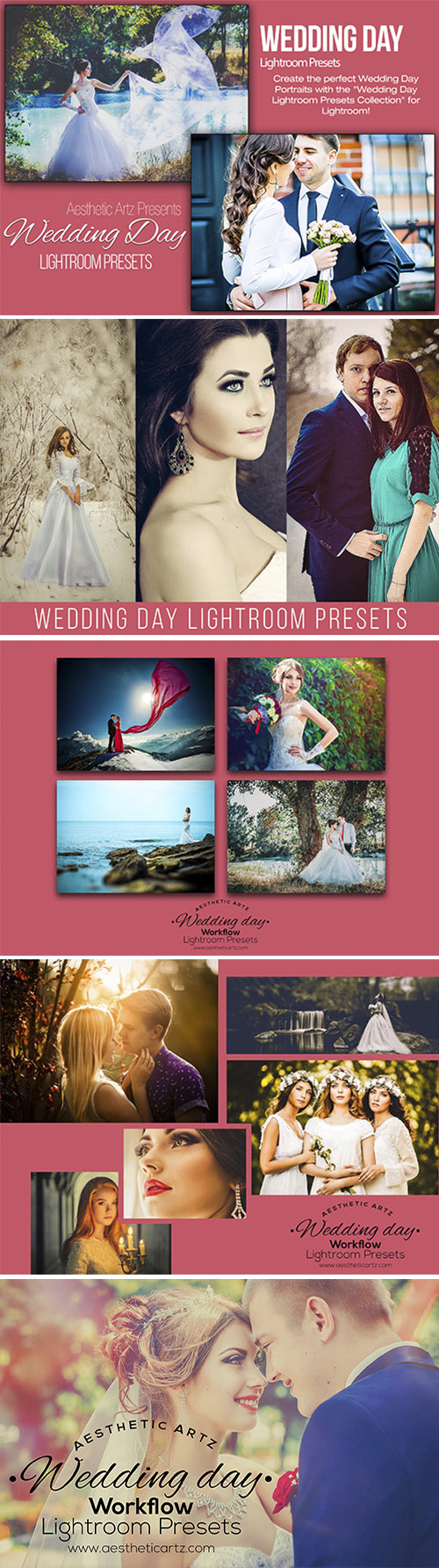 Creativemarket - Wedding Day Lightroom Workflow 401948
