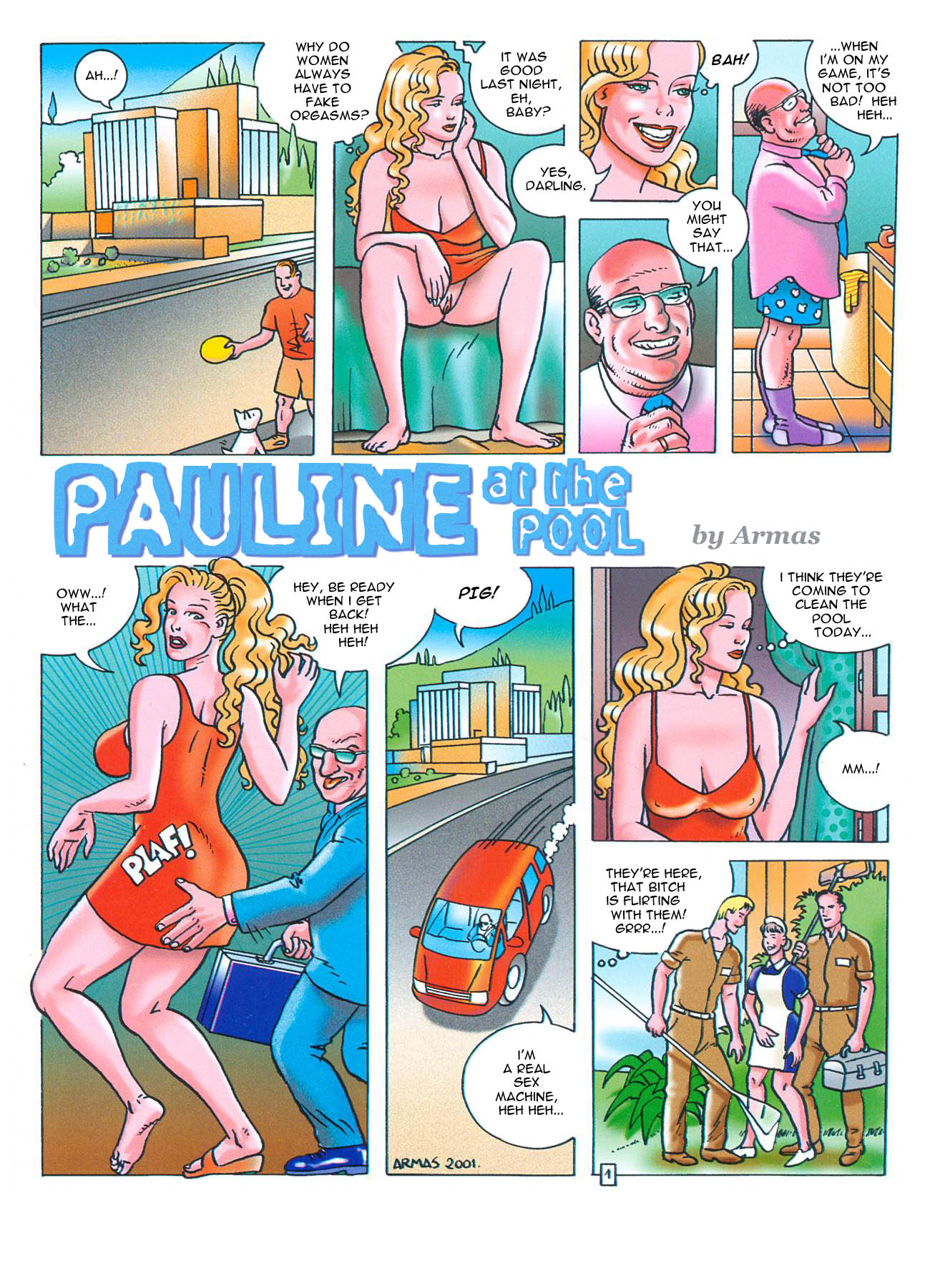 Armas - Pauline at the Pool